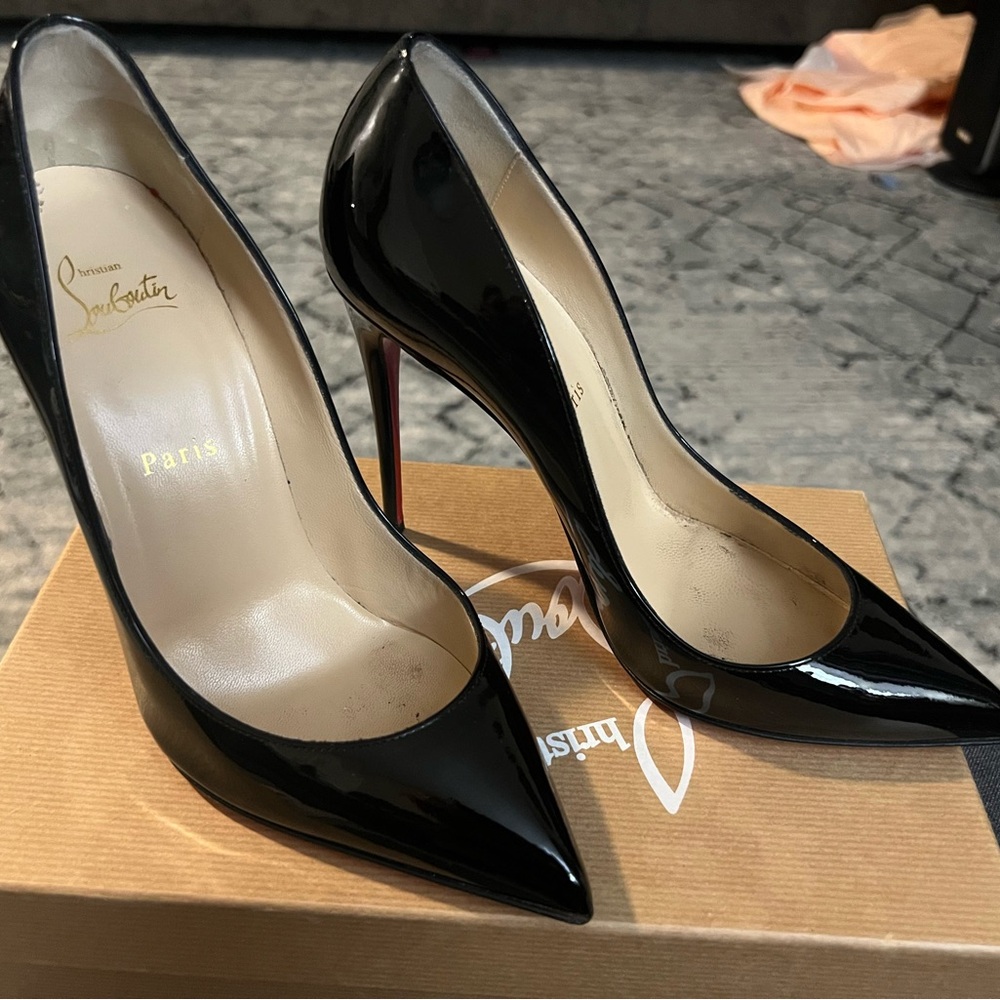 Christian Louboutin Black Stiletto Heels